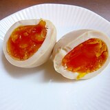 オイスターソースで！半熟味玉！